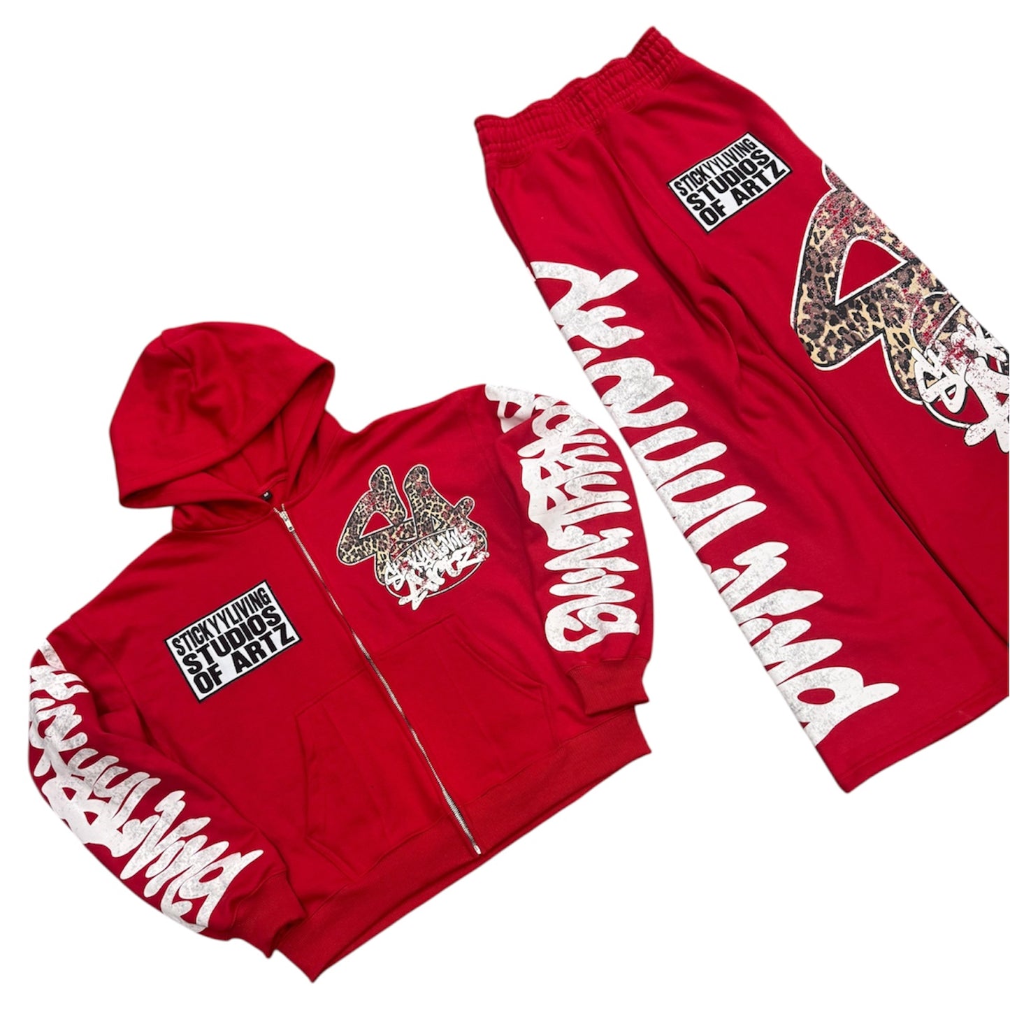 Stickyy Art Sweats Red